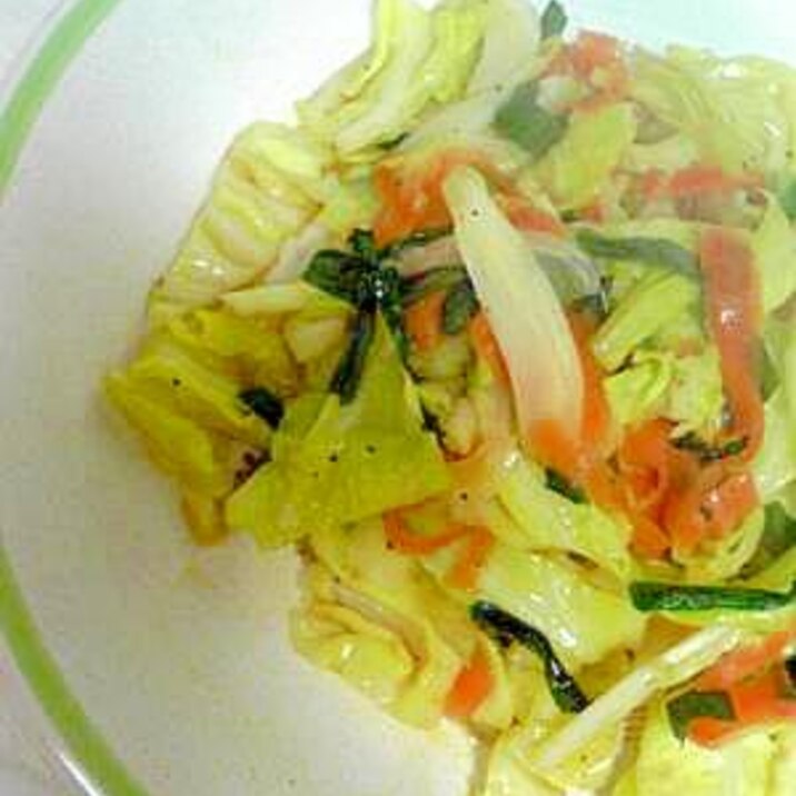 残り野菜de簡単野菜炒め